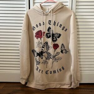Cream Hoodie